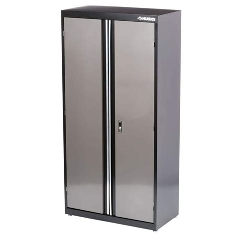 husky welded steel floor cabinet garage storage|husky steel freestanding garage cabinet.